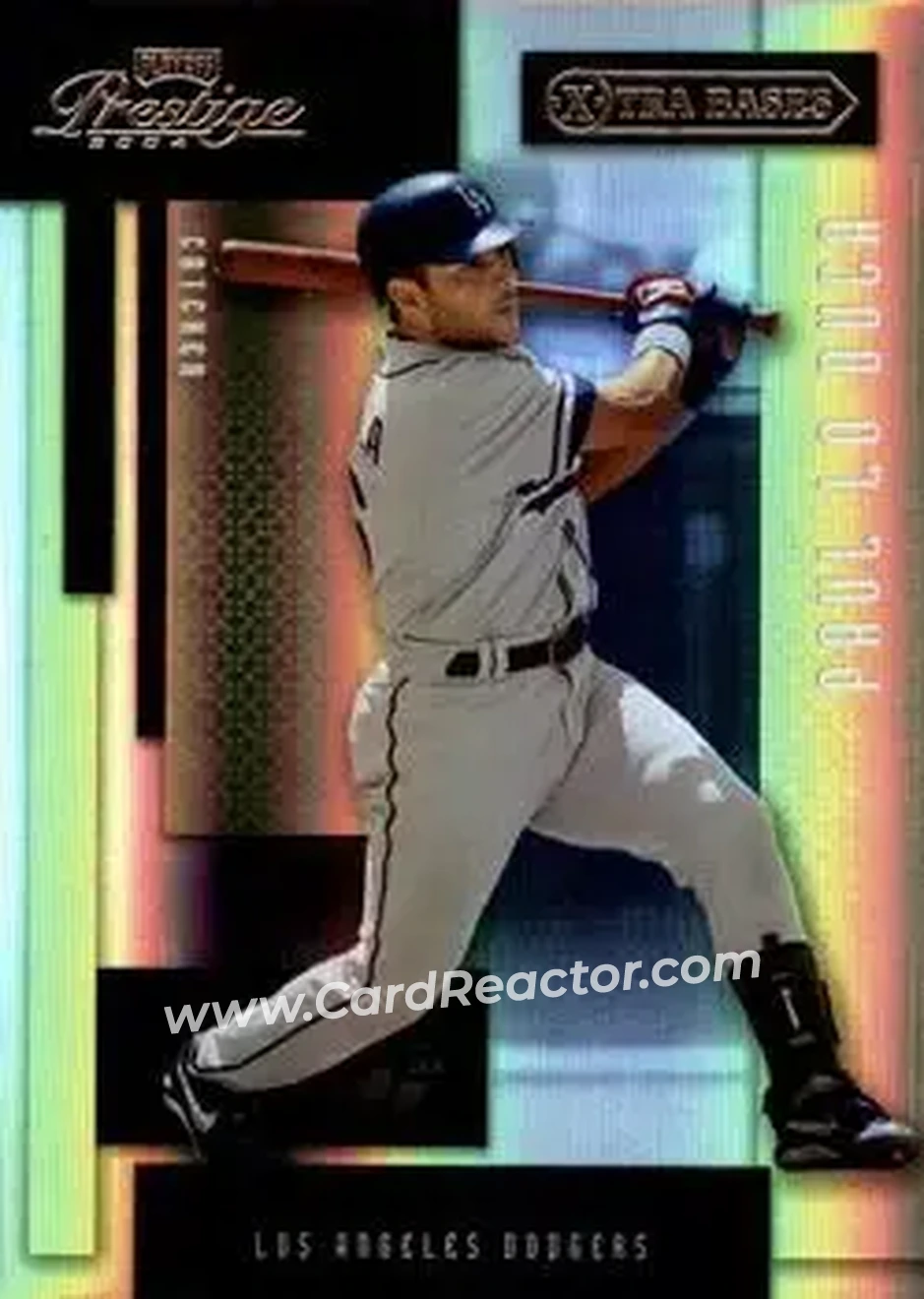 2004 Playoff Prestige - Xtra Bases Black #98 - Paul Lo Duca - Los Angeles Dodgers - Front