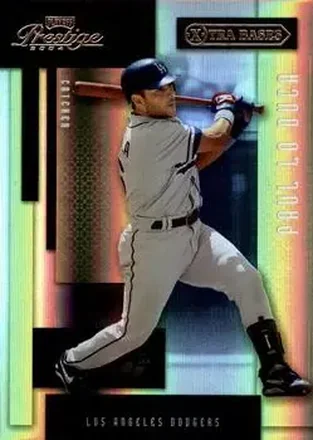 2004 Playoff Prestige - Xtra Bases Black #98 - Paul Lo Duca - Los Angeles Dodgers