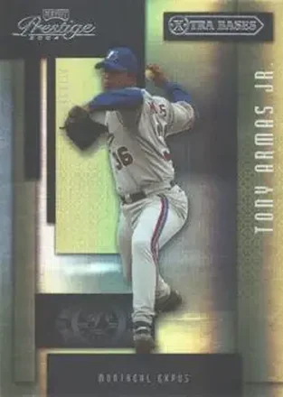 2004 Playoff Prestige - Xtra Bases Black #115 - Tony Armas, Jr. - Montreal Expos