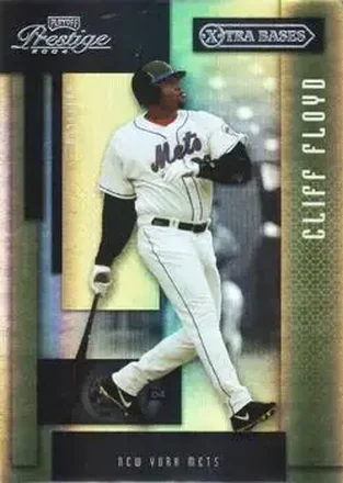 2004 Playoff Prestige - Xtra Bases Black #118 - Cliff Floyd - New York Mets