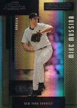2004 Playoff Prestige - Xtra Bases Black #131 - Mike Mussina - New York Yankees
