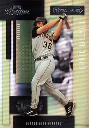 2004 Playoff Prestige - Xtra Bases Black #147 - Craig Wilson - Pittsburgh Pirates