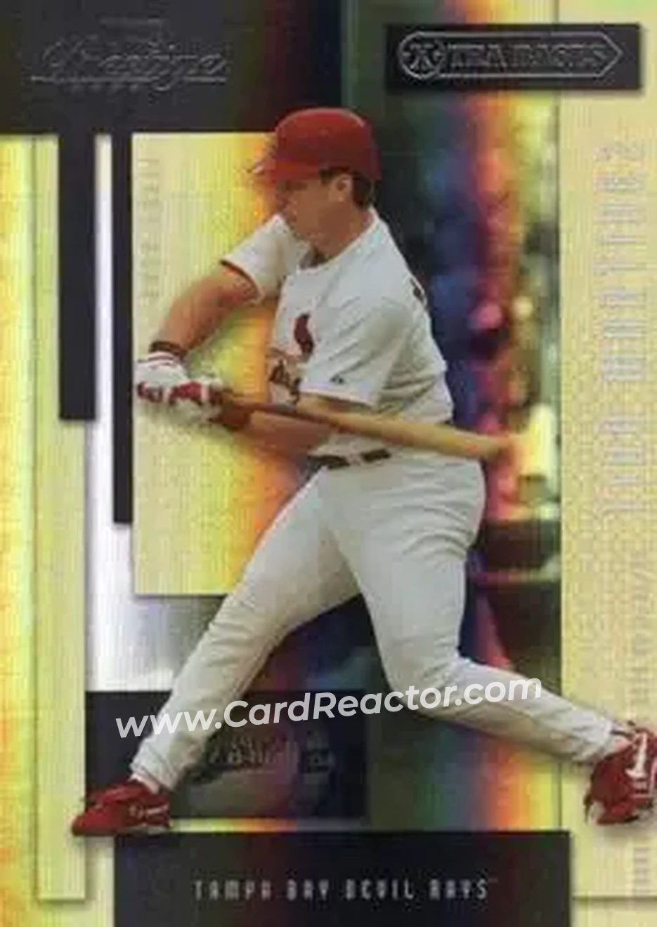 2004 Playoff Prestige - Xtra Bases Black #157 - Tino Martinez - Tampa Bay Devil Rays - Front
