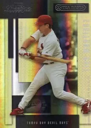 2004 Playoff Prestige - Xtra Bases Black #157 - Tino Martinez - Tampa Bay Devil Rays