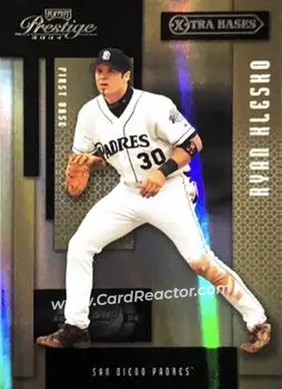 2004 Playoff Prestige - Xtra Bases Black #164 - Ryan Klesko - San Diego Padres - Front