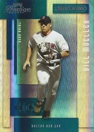 2004 Playoff Prestige - Xtra Bases Green #29 - Bill Mueller - Boston Red Sox