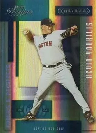 2004 Playoff Prestige - Xtra Bases Green #32 - Kevin Youkilis - Boston Red Sox