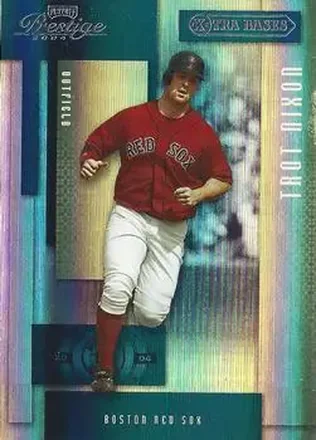 2004 Playoff Prestige - Xtra Bases Green #36 - Trot Nixon - Boston Red Sox