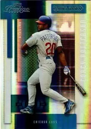 2004 Playoff Prestige - Xtra Bases Green #40 - Corey Patterson - Chicago Cubs