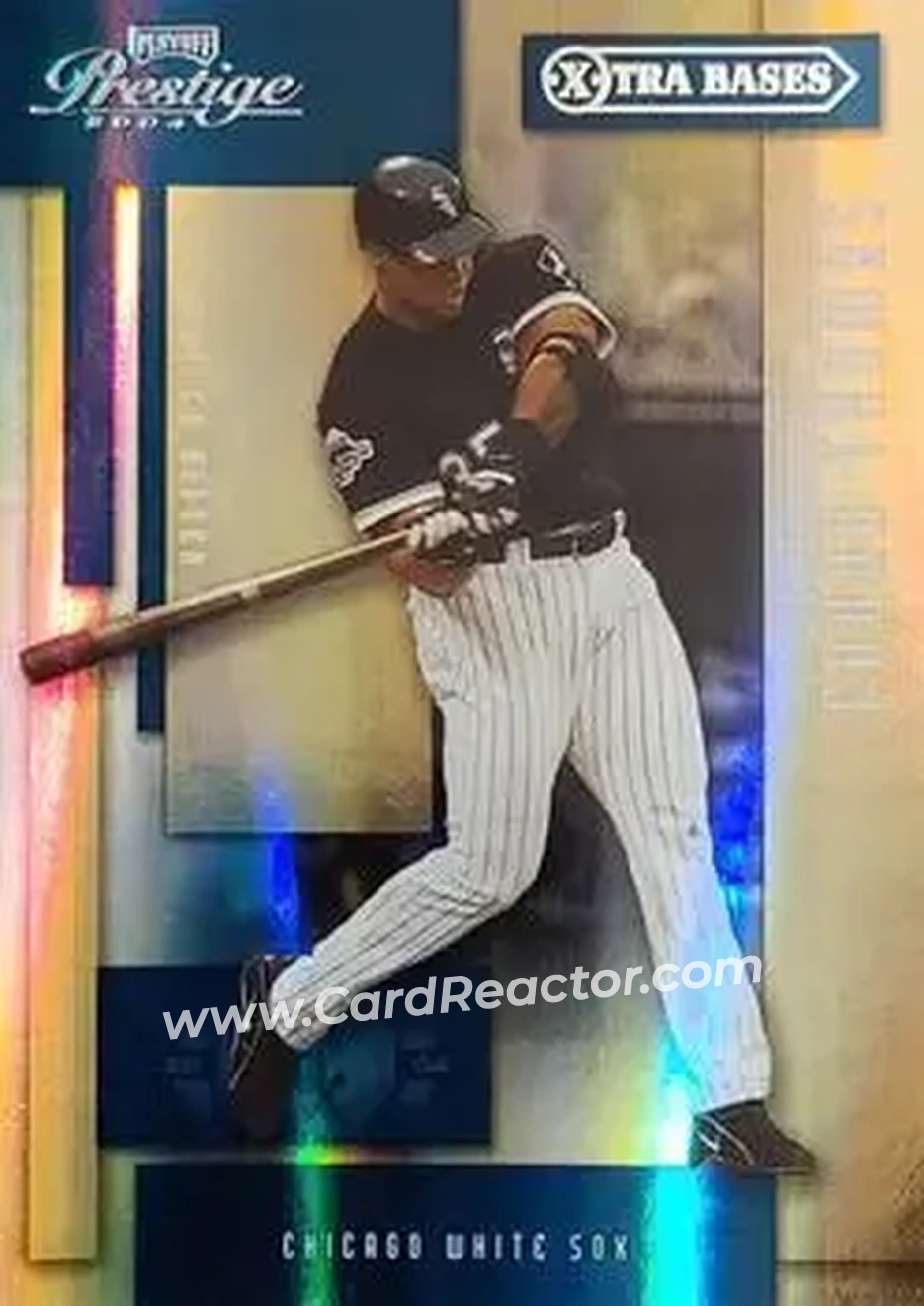 2004 Playoff Prestige - Xtra Bases Green #48 - Frank Thomas - Chicago White Sox - Front