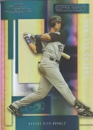 2004 Playoff Prestige - Xtra Bases Green #90 - Carlos Beltran - Kansas City Royals