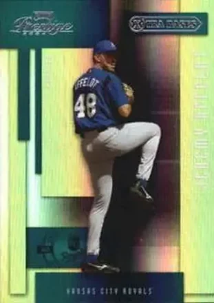 2004 Playoff Prestige - Xtra Bases Green #91 - Jeremy Affeldt - Kansas City Royals