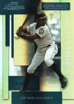 2004 Playoff Prestige - Xtra Bases Green #170 - Marquis Grissom - San Francisco Giants