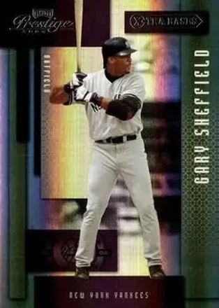 2004 Playoff Prestige - Xtra Bases Purple #17 - Gary Sheffield - New York Yankees