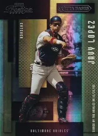 2004 Playoff Prestige - Xtra Bases Purple #19 - Javier Lopez - Baltimore Orioles