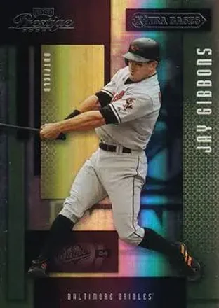 2004 Playoff Prestige - Xtra Bases Purple #25 - Jay Gibbons - Baltimore Orioles
