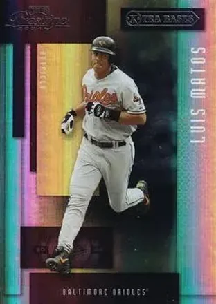 2004 Playoff Prestige - Xtra Bases Purple #26 - Luis Matos - Baltimore Orioles