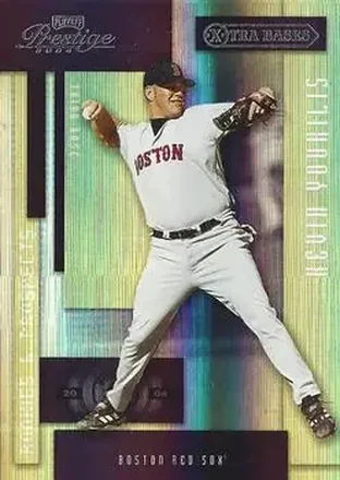 2004 Playoff Prestige - Xtra Bases Purple #32 - Kevin Youkilis - Boston Red Sox