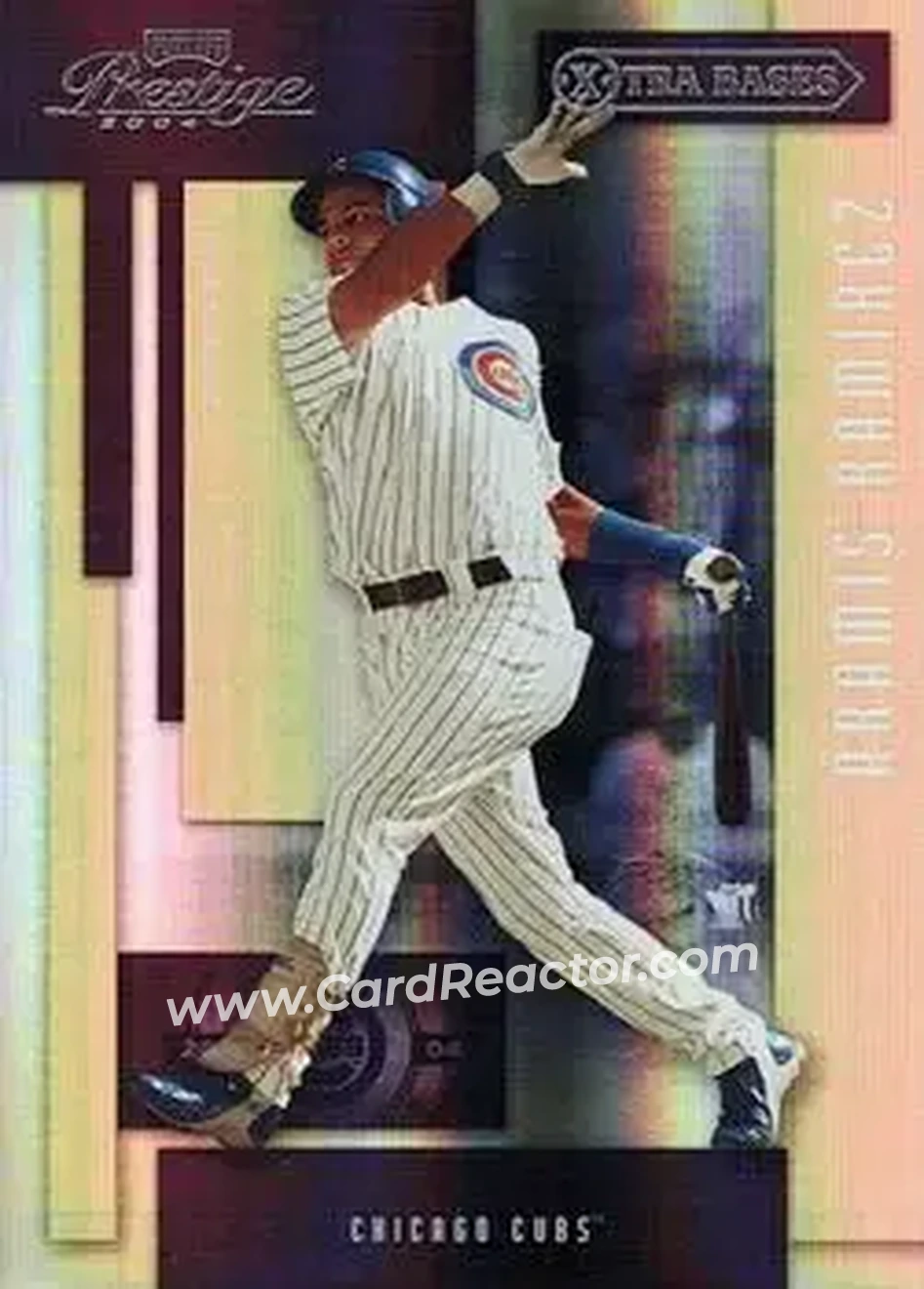 2004 Playoff Prestige - Xtra Bases Purple #37 - Aramis Ramirez - Chicago Cubs - Front
