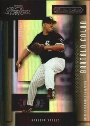 2004 Playoff Prestige - Xtra Bases Purple #45 - Bartolo Colon - Anaheim Angels