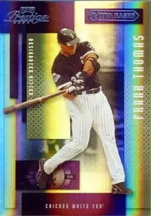 2004 Playoff Prestige - Xtra Bases Purple #48 - Frank Thomas - Chicago White Sox