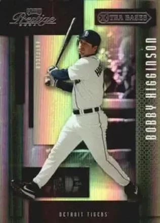 2004 Playoff Prestige - Xtra Bases Purple #69 - Bobby Higginson - Detroit Tigers