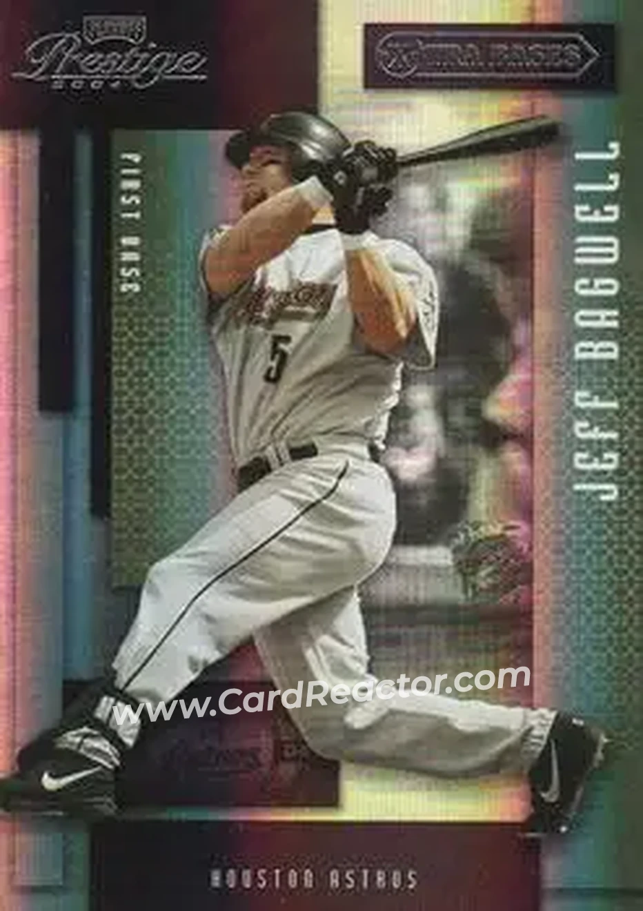 2004 Playoff Prestige - Xtra Bases Purple #83 - Jeff Bagwell - Houston Astros - Front