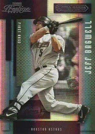 2004 Playoff Prestige - Xtra Bases Purple #83 - Jeff Bagwell - Houston Astros