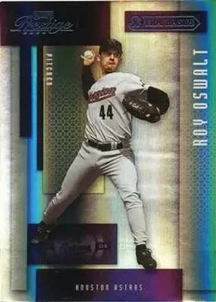 2004 Playoff Prestige - Xtra Bases Purple #87 - Roy Oswalt - Houston Astros