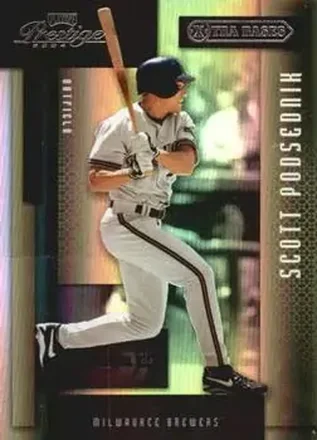 2004 Playoff Prestige - Xtra Bases Purple #104 - Scott Podsednik - Milwaukee Brewers