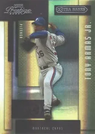 2004 Playoff Prestige - Xtra Bases Purple #115 - Tony Armas, Jr. - Montreal Expos