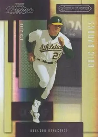 2004 Playoff Prestige - Xtra Bases Purple #133 - Eric Byrnes - Oakland Athletics