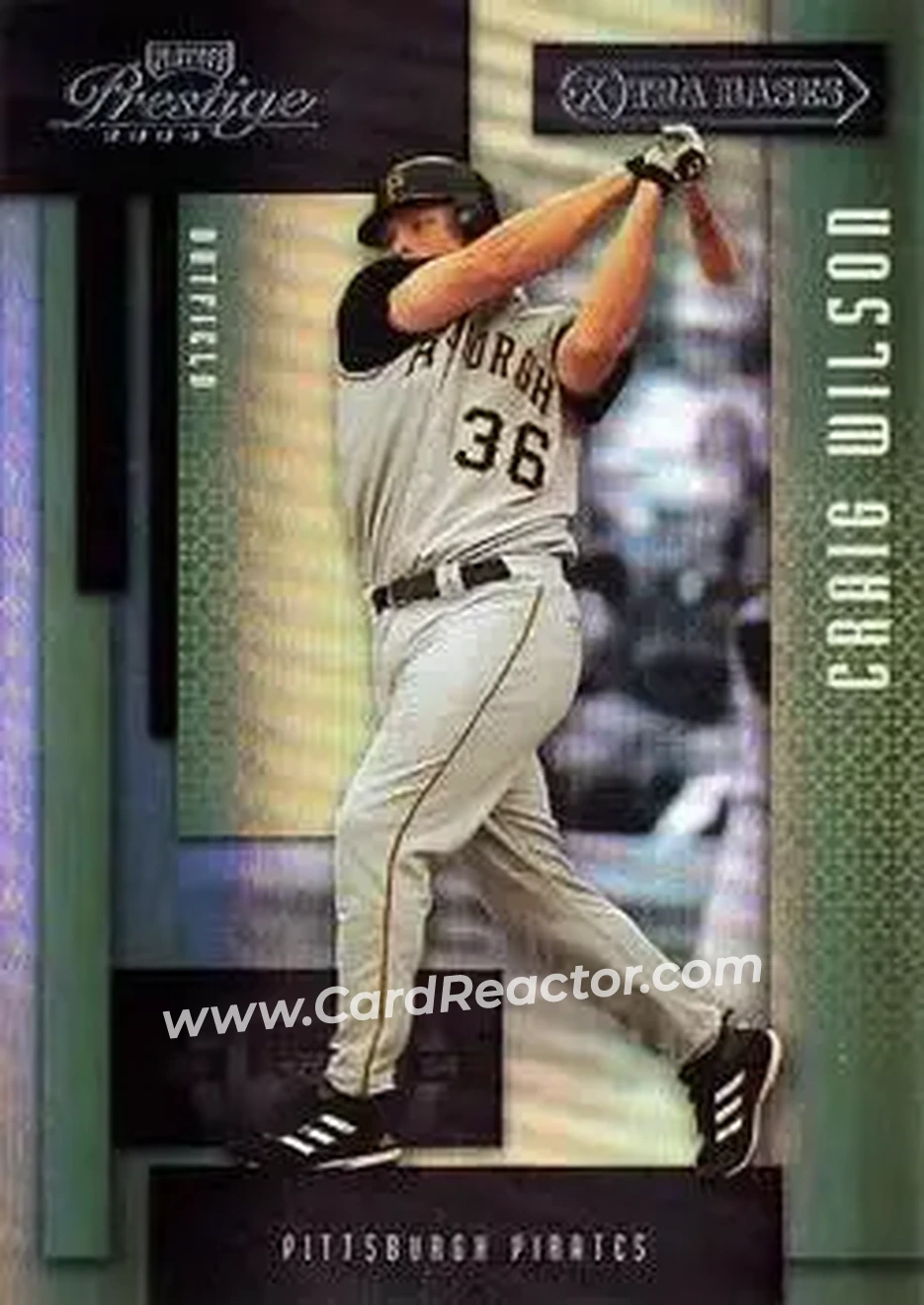 2004 Playoff Prestige - Xtra Bases Purple #147 - Craig Wilson - Pittsburgh Pirates - Front