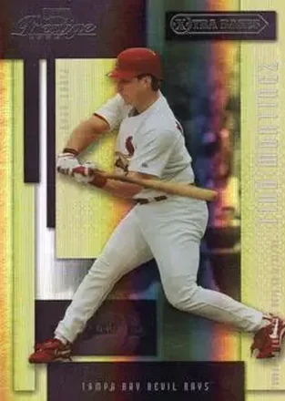2004 Playoff Prestige - Xtra Bases Purple #157 - Tino Martinez - Tampa Bay Devil Rays