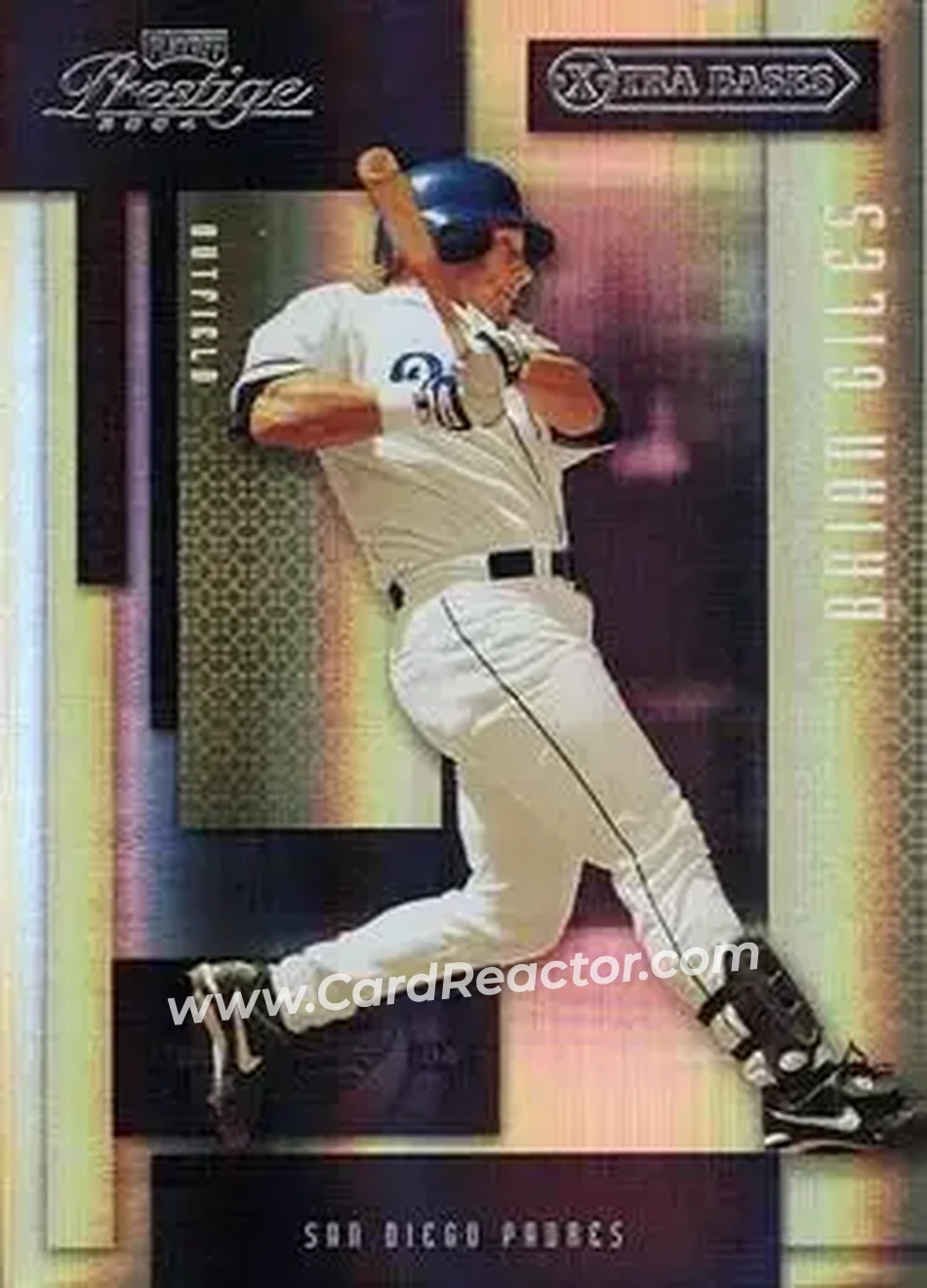 2004 Playoff Prestige - Xtra Bases Purple #159 - Brian Giles - San Diego Padres - Front