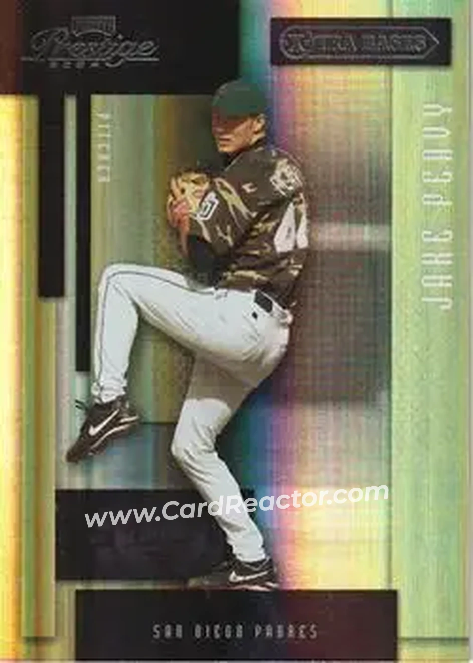 2004 Playoff Prestige - Xtra Bases Purple #161 - Jake Peavy - San Diego Padres - Front