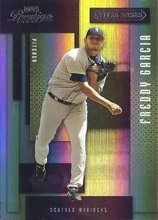 2004 Playoff Prestige - Xtra Bases Purple #174 - Freddy Garcia - Seattle Mariners