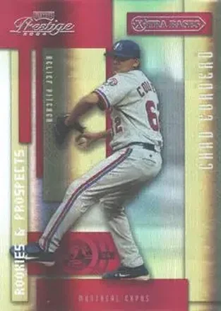 2004 Playoff Prestige - Xtra Bases Red #110 - Chad Cordero - Montreal Expos