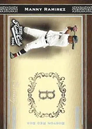 2004 Playoff Prime Cuts - Century #12 - Manny Ramirez - Boston Red Sox