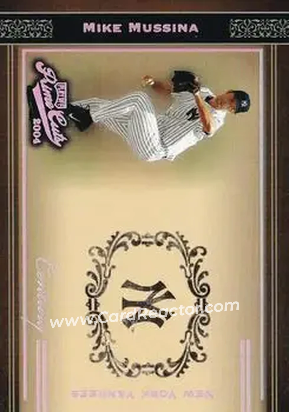 2004 Playoff Prime Cuts - Century #16 - Mike Mussina - New York Yankees - Front