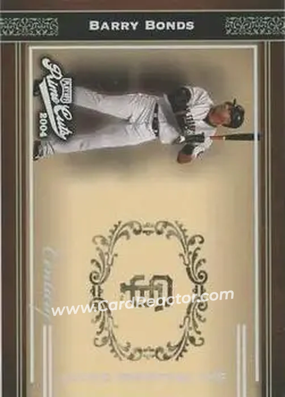2004 Playoff Prime Cuts - Century #21 - Barry Bonds - San Francisco Giants - Front 2004 Playoff Prime Cuts - Century #21 - Barry Bonds - San Francisco Giants - Front