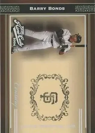 2004 Playoff Prime Cuts - Century #21 - Barry Bonds - San Francisco Giants