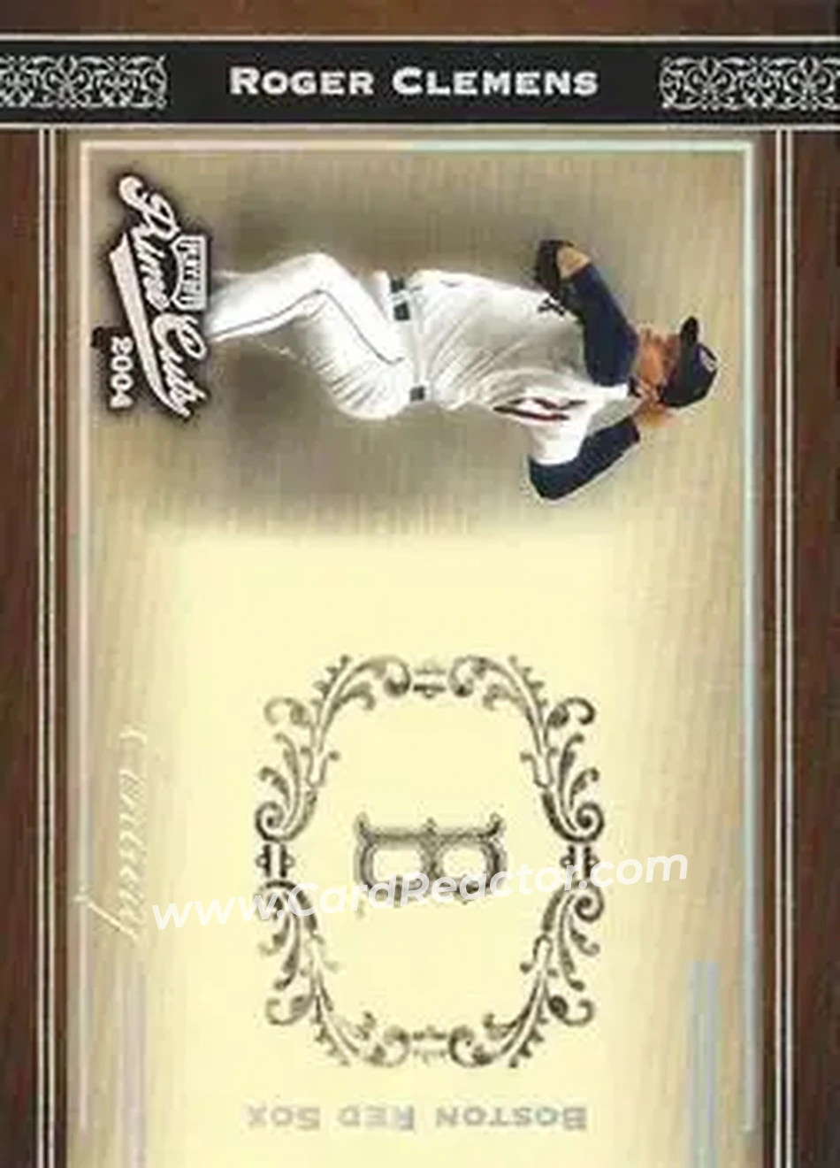 2004 Playoff Prime Cuts - Century #36 - Roger Clemens - Boston Red Sox - Front