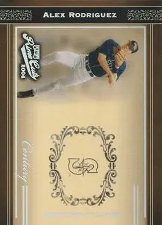 2004 Playoff Prime Cuts - Century #38 - Alex Rodriguez - Seattle Mariners