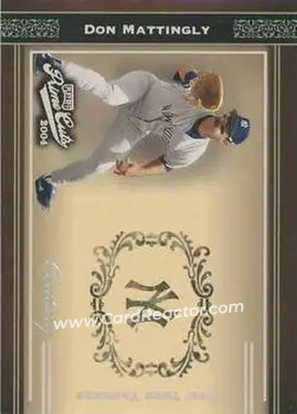 2004 Playoff Prime Cuts - Century #50 - Don Mattingly - New York Yankees - Front