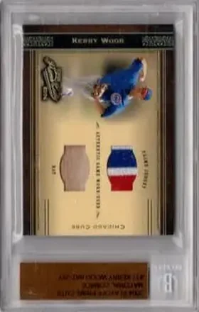 2004 Playoff Prime Cuts - Material Combos #17 - Kerry Wood - Chicago Cubs