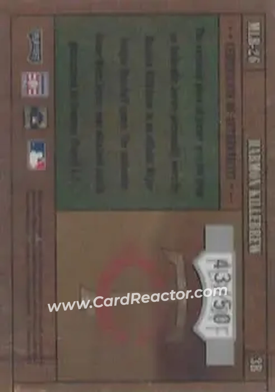 2004 Playoff Prime Cuts - MLB Icons Material #MLB-26 - Harmon Killebrew - Minnesota Twins - Back