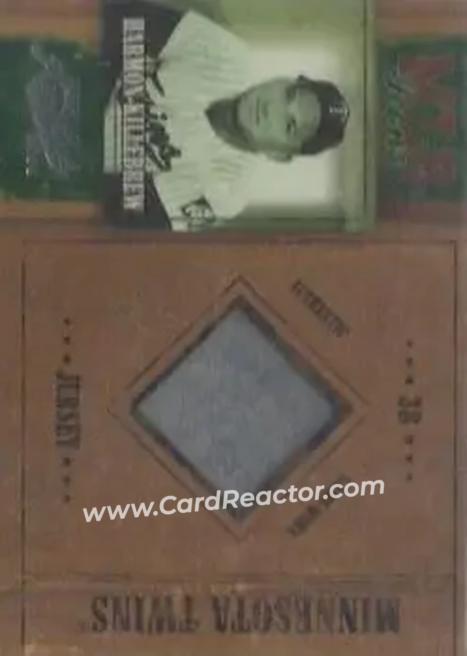 2004 Playoff Prime Cuts - MLB Icons Material #MLB-26 - Harmon Killebrew - Minnesota Twins - Front
