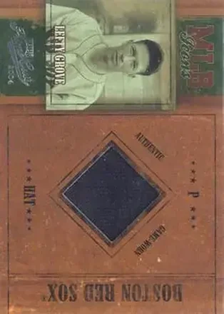 2004 Playoff Prime Cuts - MLB Icons Material #MLB-67 - Lefty Grove - Boston Red Sox