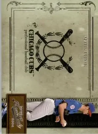 2004 Playoff Prime Cuts II #1 - Mark Prior - Chicago Cubs
